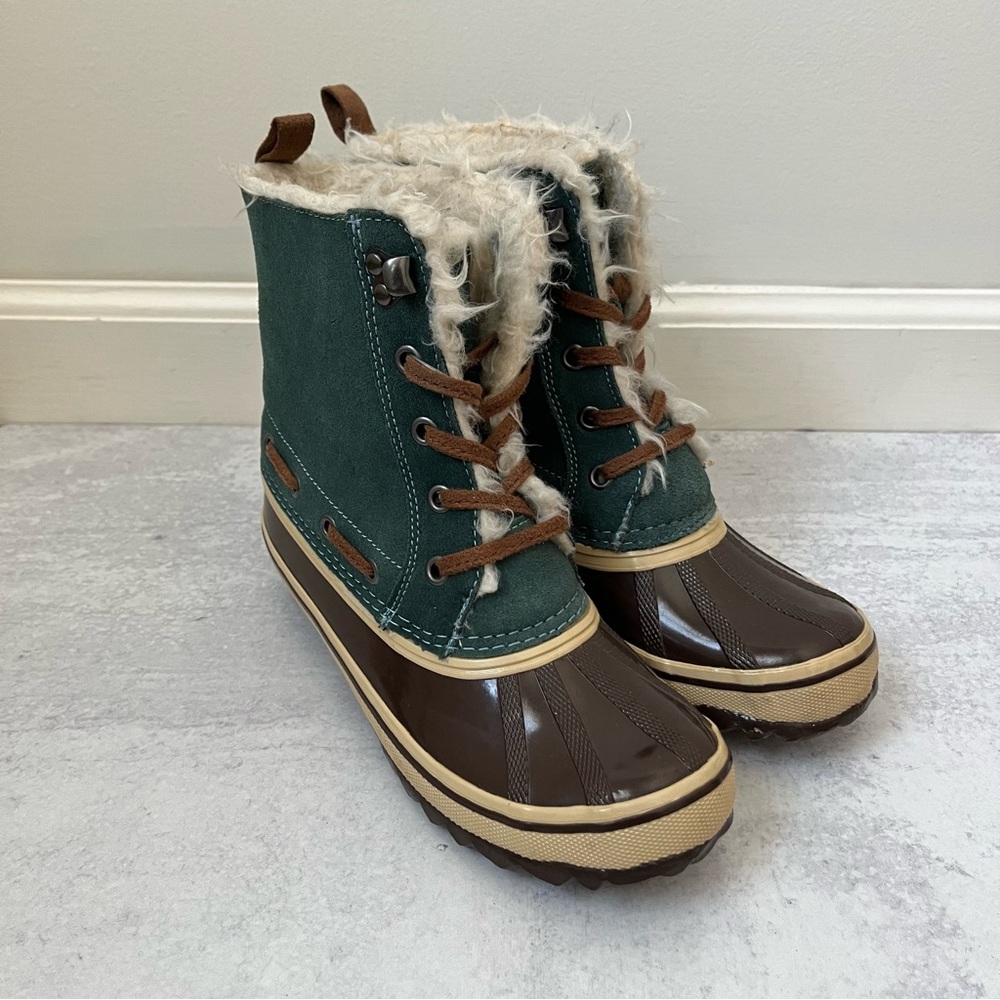 Sporto Duck Boots 6 Faux Fur Lined